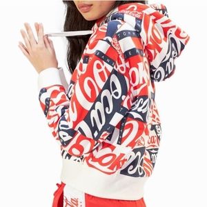 TOMMY JEANS X COCA-COLA HOODY, Unisex, Small